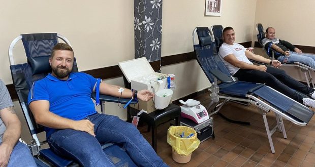 Veliki odziv dobrovoljnih davalaca krvi u Plandištu